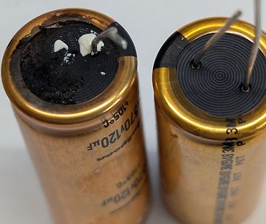 Defekte Elektrolytkondensatoren