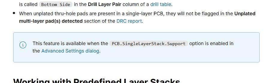 Ausschnitt aus einer Software-Dokumentation zu PCB-Einstellungen