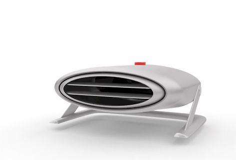 3D-Rendering eines futuristischen Geräts