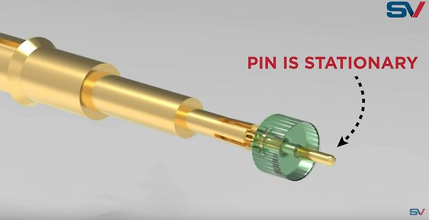 3D-Animation eines Steckers mit Text