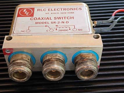 RLC Electronics Coaxial Switch Model SR-2-N-D
