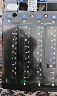 Batterieanzeige eines Ladegeräts