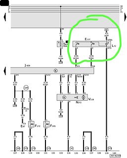 Schaltplan einer elektronischen Schaltung