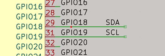 Pinbelegung GPIO-Leitungen