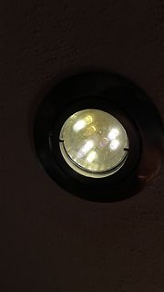 Leuchtende LED-Einheit in Gehäuse