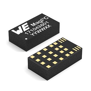 Zwei Würfelinduktivitäten von Würth Elektronik