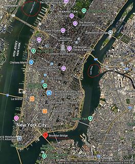 Luftaufnahme von New York City