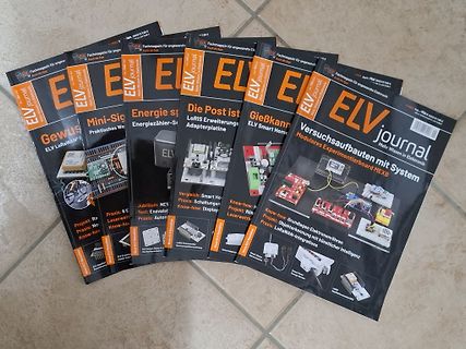 Stapel ELV Journal Fachmagazine