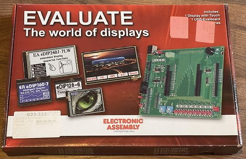 Verpackung eines Electronic Assembly Display Kits