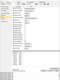 Software zur Konfiguration von Mikrocontroller-Fuses