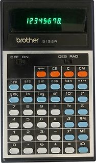 Brother 512SR Taschenrechner