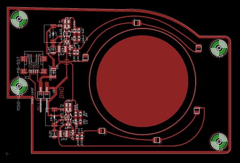PCB-Layout einer Leiterplatte