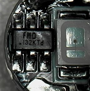 Makroaufnahme eines elektronischen Bauteils