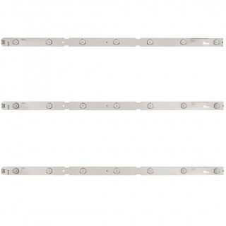 Drei LED-Streifen