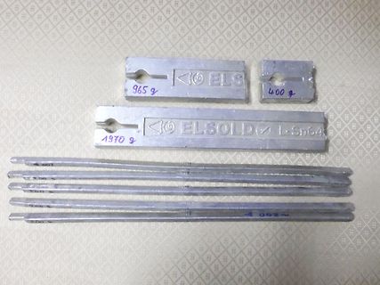 Lötstangen aus Zinn-Blei-Legierung