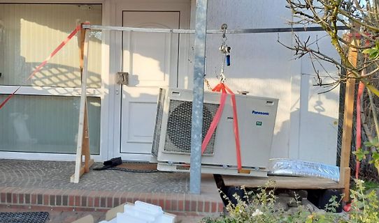 Panasonic Außeneinheit einer Wärmepumpe