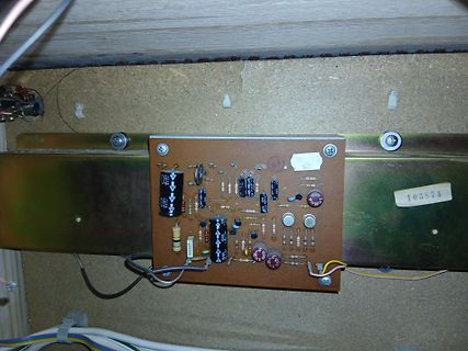 Leiterplatte mit elektronischen Bauteilen