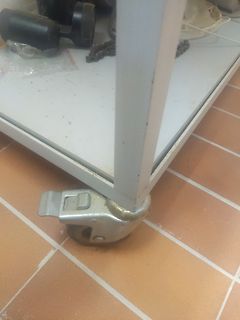 Rad eines Rollmöbels