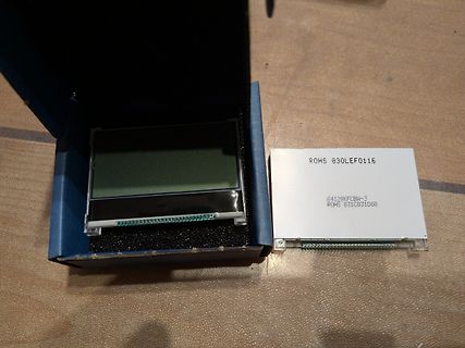 LCD-Display in Verpackung