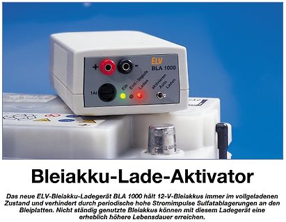 ELV BLA 1000 Bleiakku-Lade-Aktivator