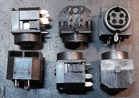 Verschiedene elektrische Steckverbinder
