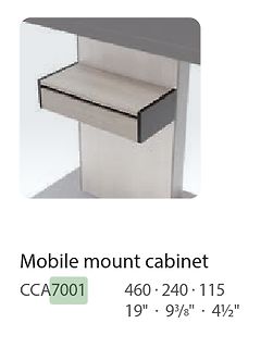 Produktabbildung Mobile mount cabinet