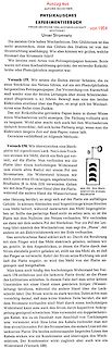 Auszug aus einem Experimentierbuch über Wechselstrom