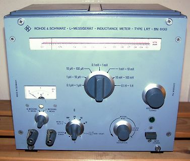 Rohde & Schwarz Induktivitätsmessgerät Typ BN 6100