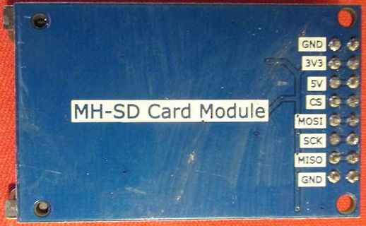 MH-SD Card Module Leiterplatte