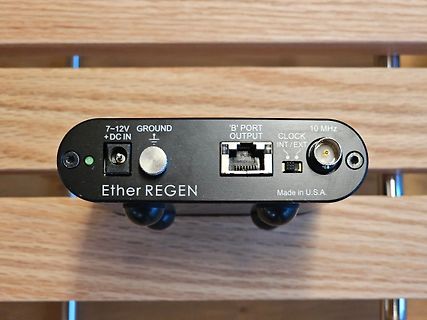 Rückseite eines Ether REGEN Geräts