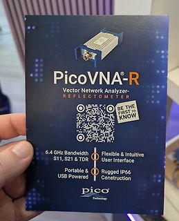 Werbeflyer für PicoVNA-R Vektor-Netzwerkanalysator