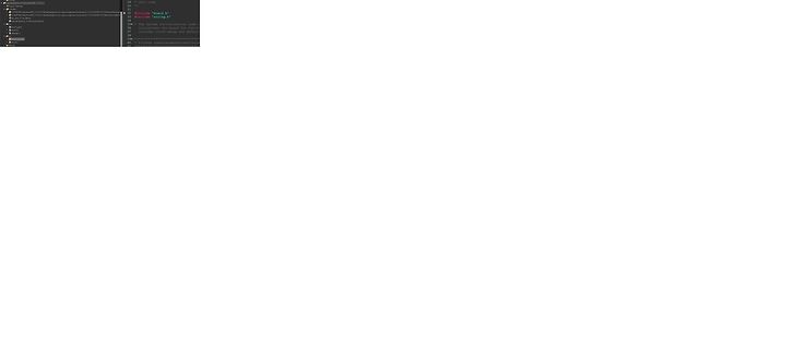 Ausschnitt eines Programmcodes
