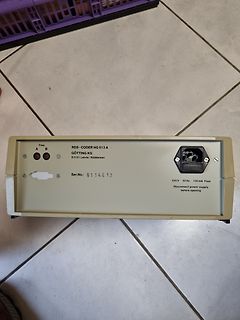 Rückseite eines RDS-Coders HG 813 A