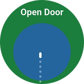Logo mit Text Open Door