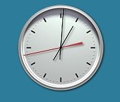 Analoge Wanduhr