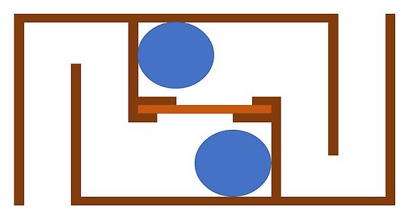 Abstrakte geometrische Grafik