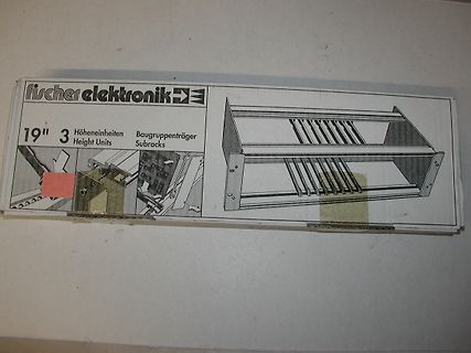 Verpackung von Fischer Elektronik 19 Zoll Subracks