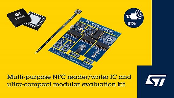 Werbebild ST25R200 NFC Evaluation Kit