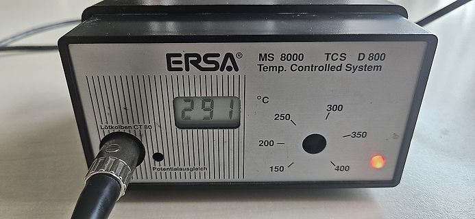 ERSA MS 8000 TCS D 800 Temperaturregler