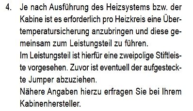 Textauszug aus einer technischen Anleitung