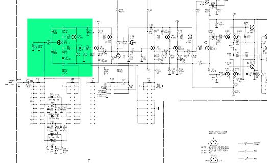 Schaltplan einer elektronischen Schaltung