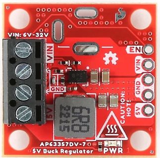 5V Buck Regulator Leiterplatte