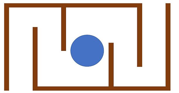 Abstrakte geometrische Grafik
