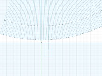 Ausschnitt einer CAD-Zeichnung oder eines Layouts