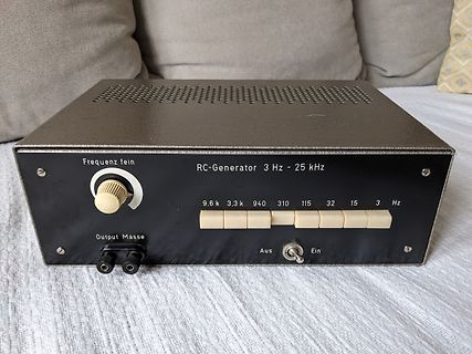 RC-Generator 3 Hz - 25 kHz