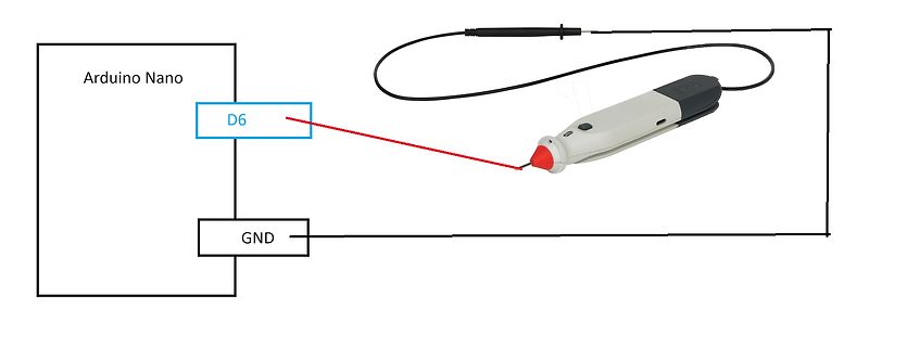 Verbindung Arduino Nano mit einem Lötkolben