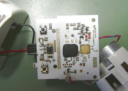 Leiterplatte mit elektronischen Bauteilen