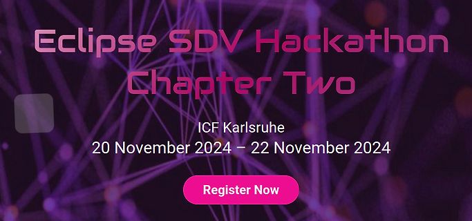 Werbebanner für Eclipse SDV Hackathon Chapter Two