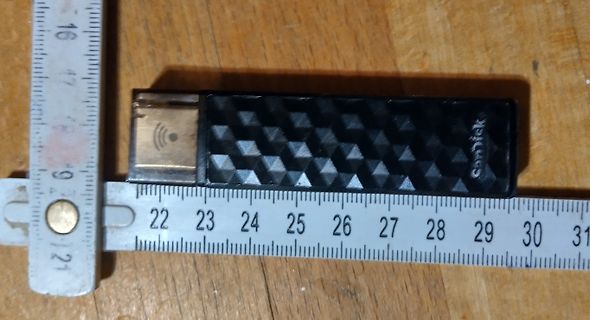 USB-Stick mit Lineal