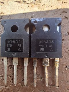 Zwei Leistungstransistoren IRFP360LC und IRFP460LC